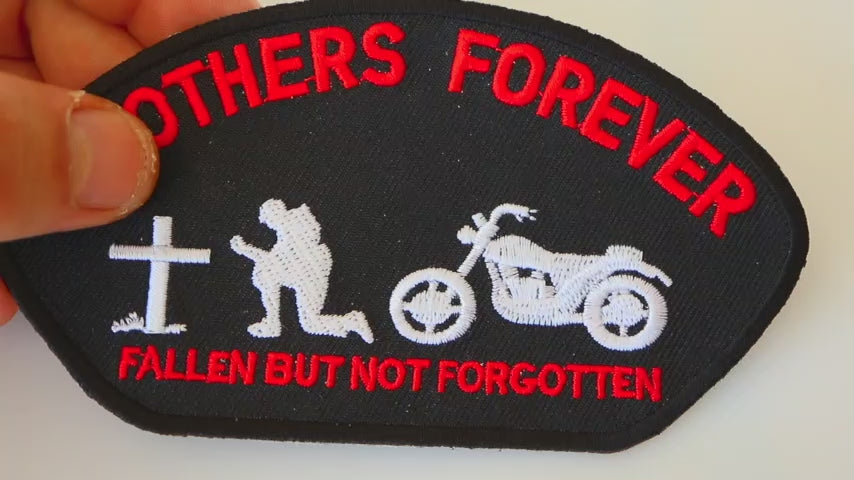 Brothers Forever Embroidered Patch product video