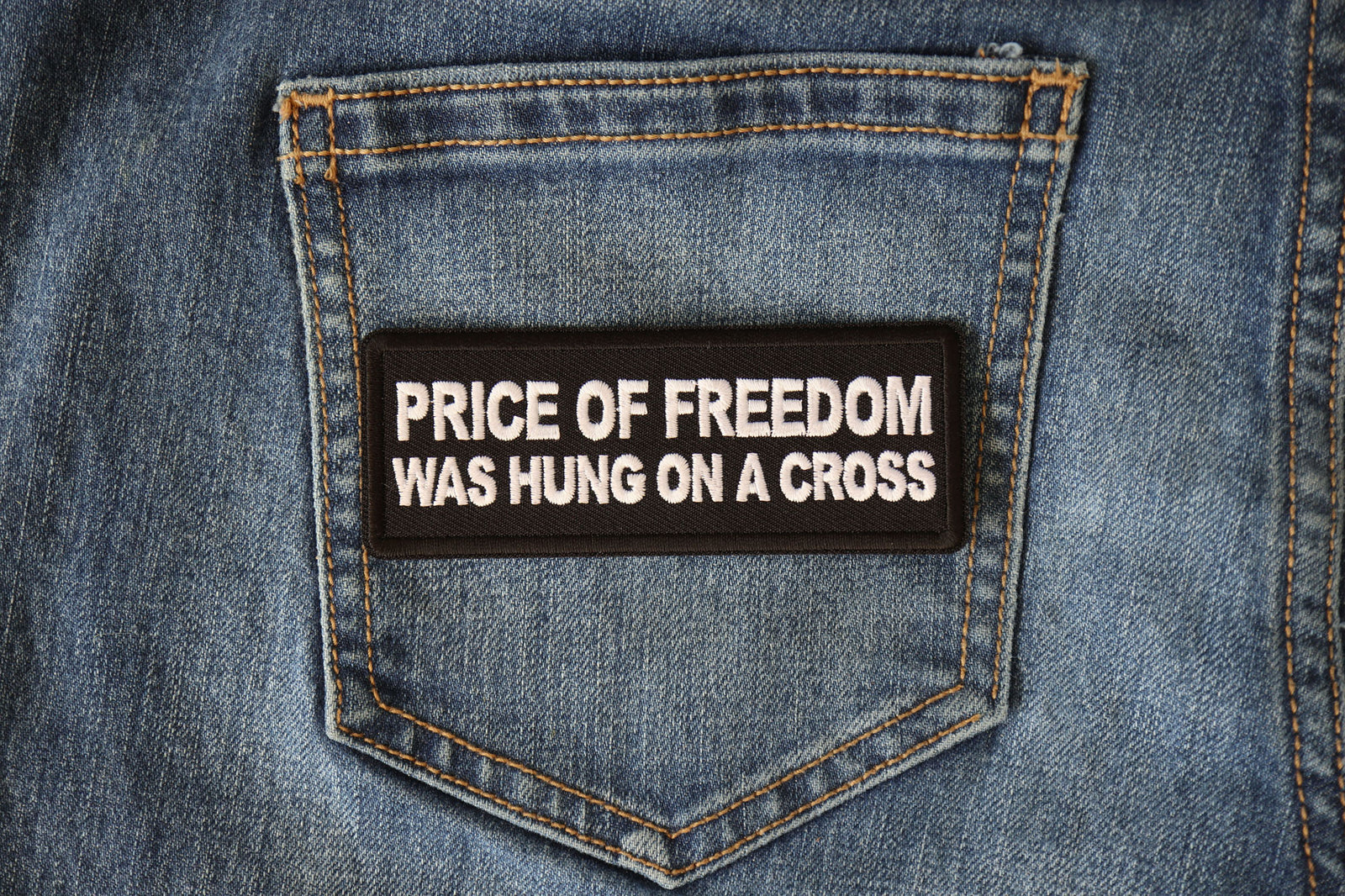 Price of Freedom Cross Embroidered Patch product image 5