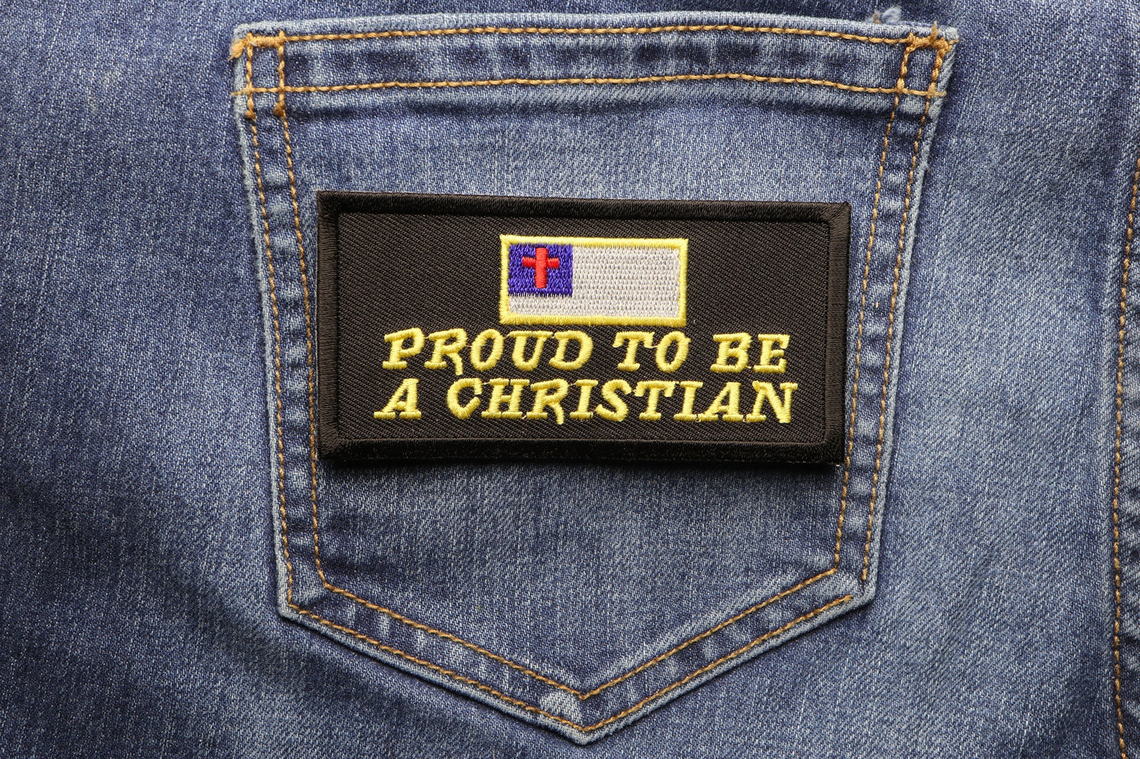 Proud to Be Christian Embroidered Patch product image 5