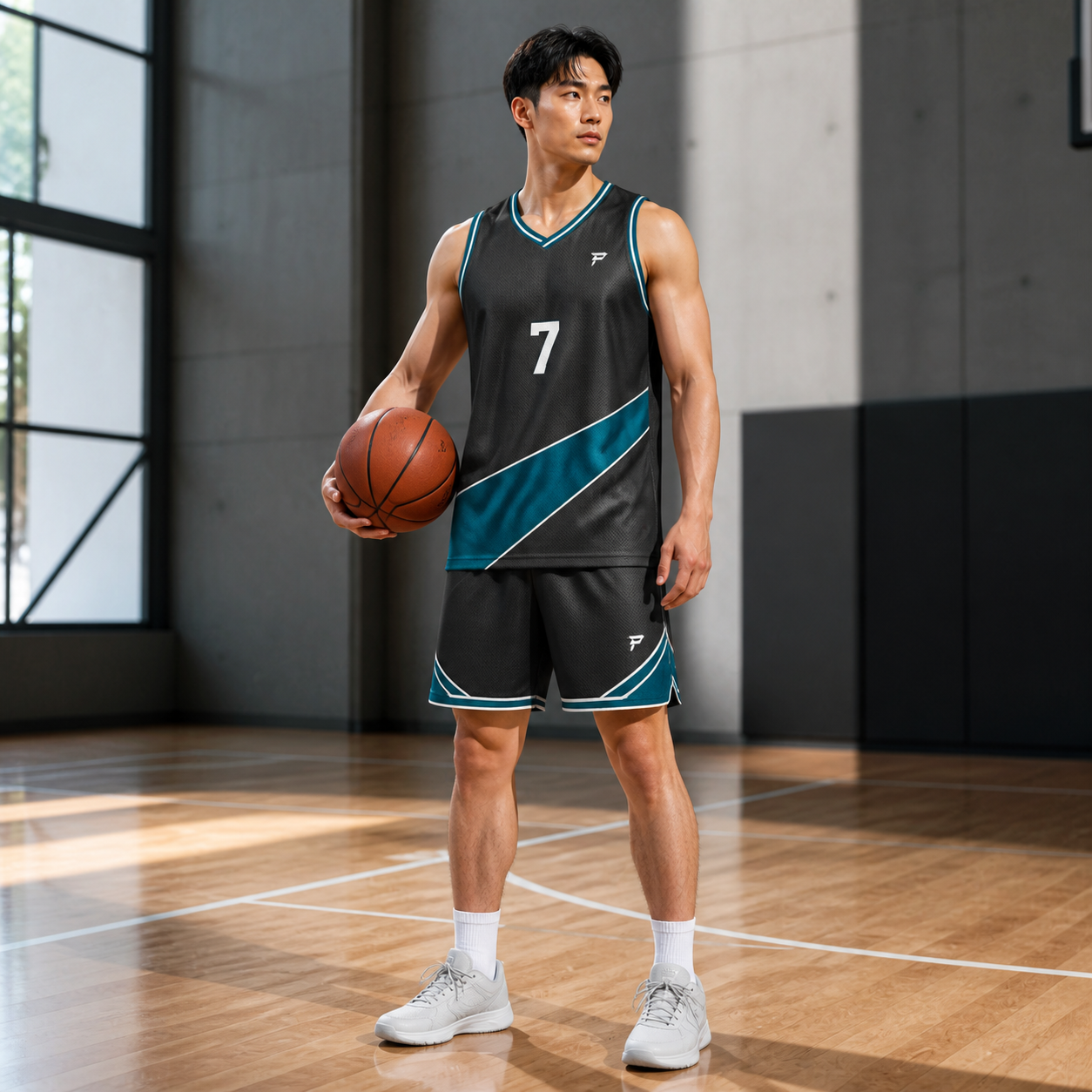 PT Dual-Side Basketball Jersey front