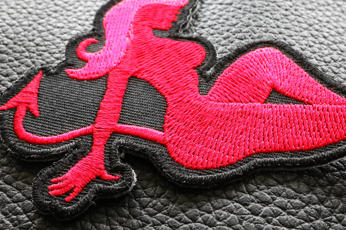 Red Devil Girl Embroidered Patch product image 5