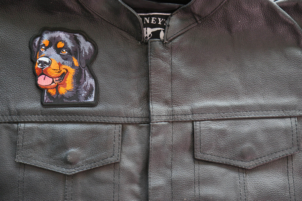 Rottweiler Dog Embroidered Patch alternate product view
