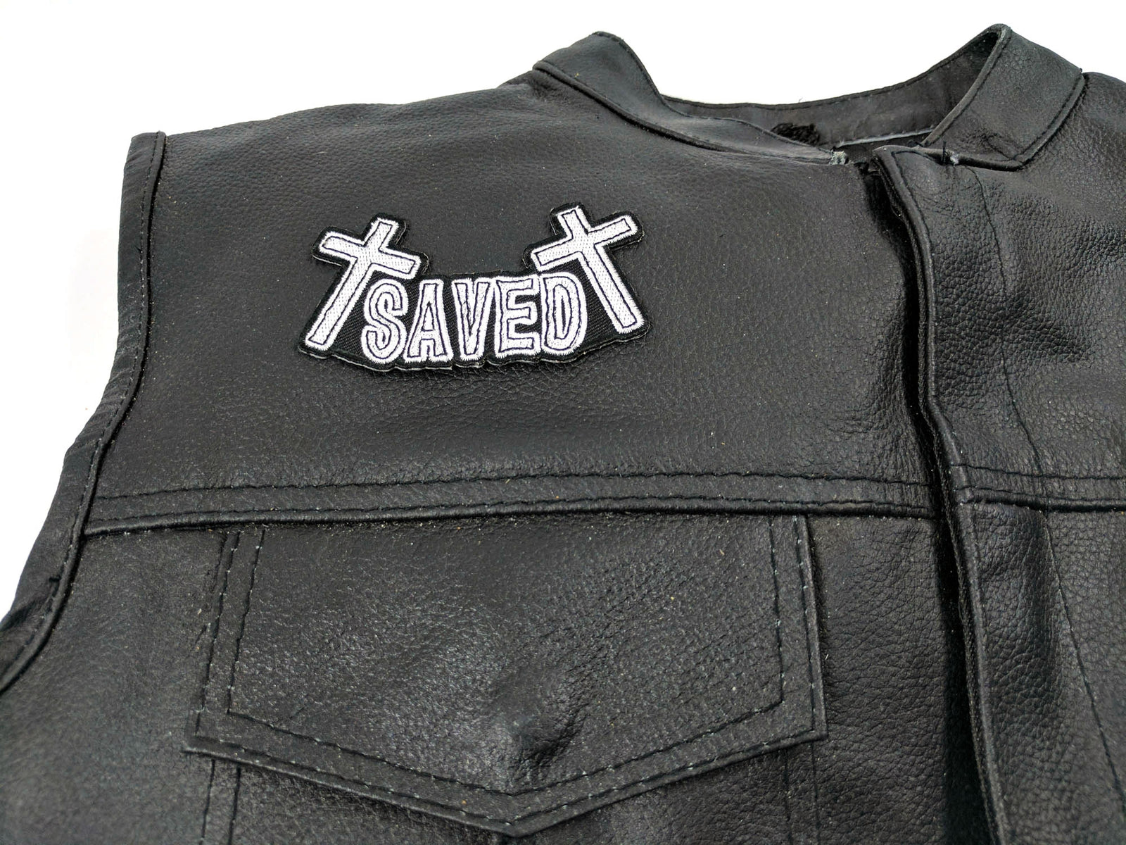 Saved Christian Embroidered Patch product image 2