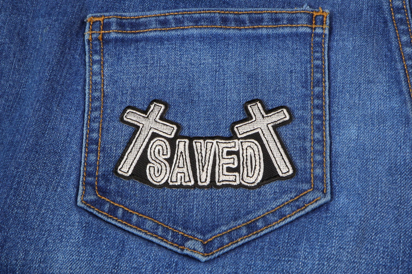 Saved Christian Embroidered Patch product image 4