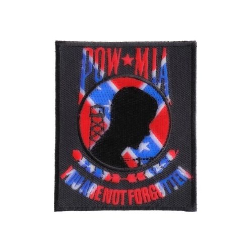 Confederate POW MIA Embroidered Patch