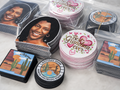 Completed bulk sublimated patch order ready for packing
