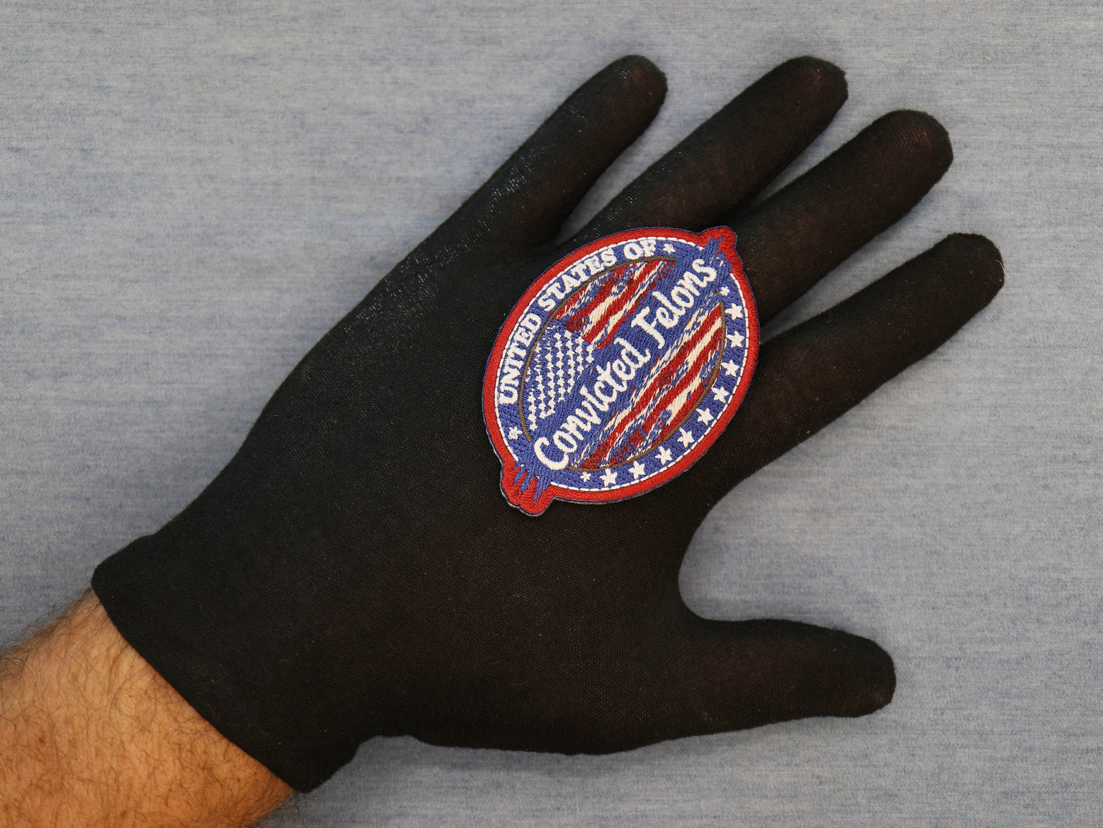 United States Convicted Felons Embroidered Patch product image 6