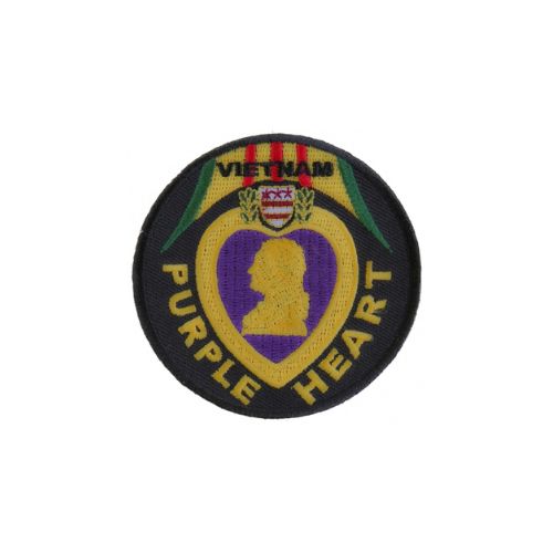 Vietnam Purple Heart Embroidered Patch