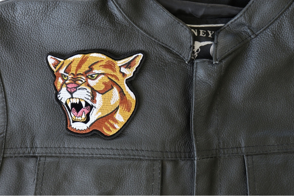 Wild Cougar Embroidered Patch additional product view