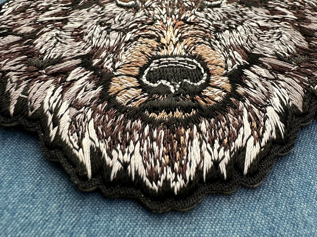 Wolf Embroidered Patch alternate product view
